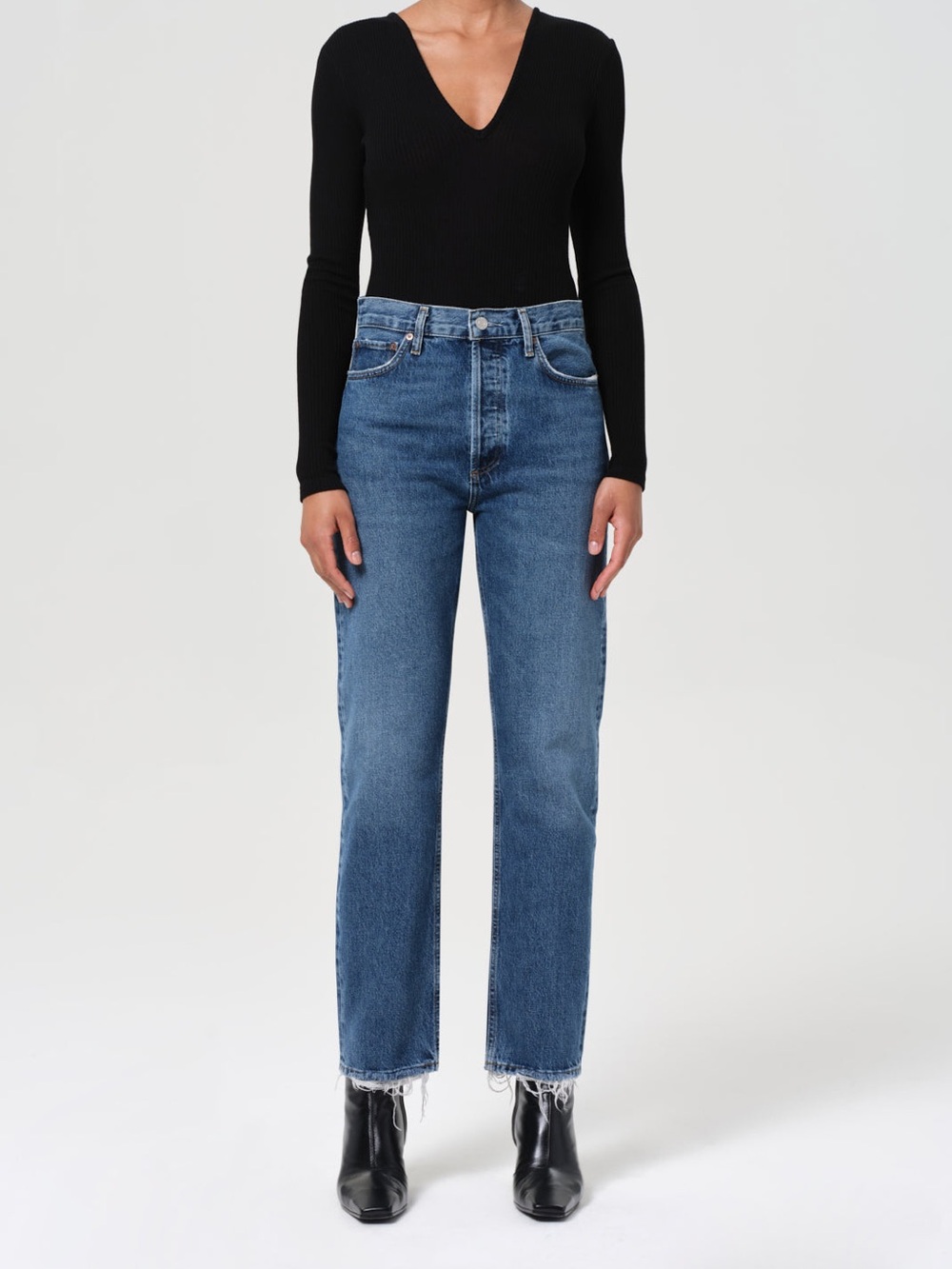 Agolde 90's Pinch Waist High Rise Straight